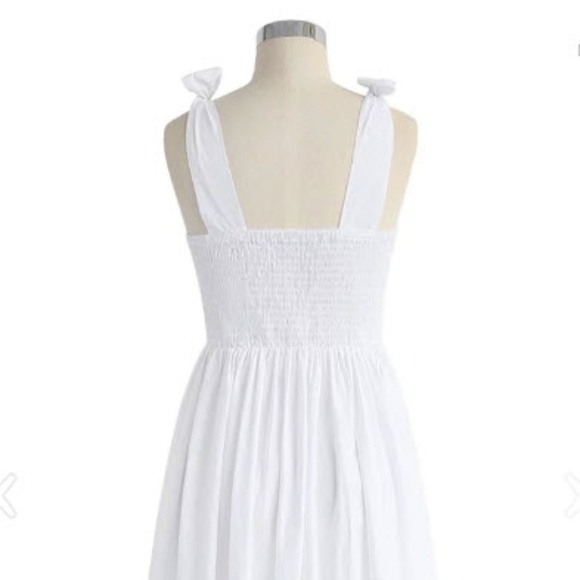 White Button Down Dress - Picture 7 of 7
